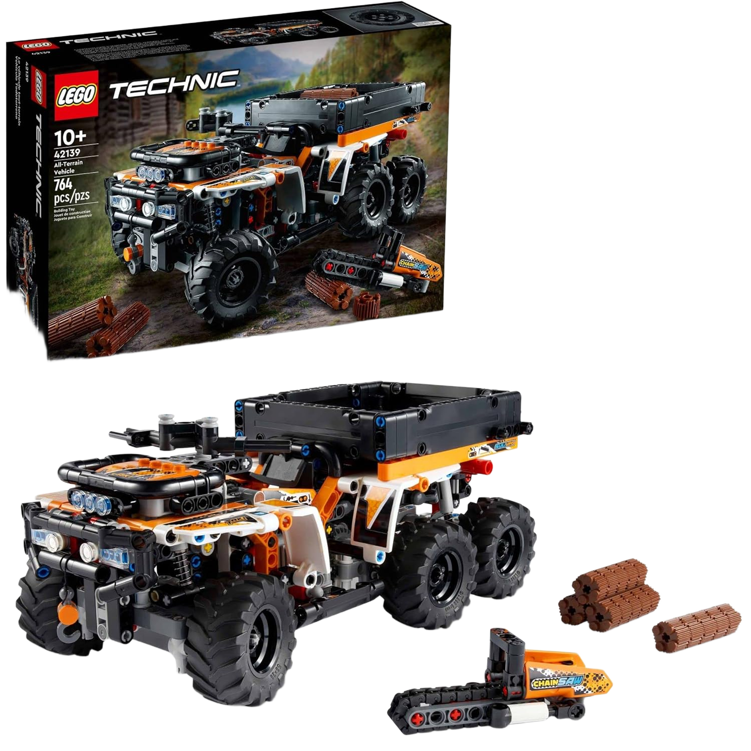 All-Terrain Vehicle - LEGO Technic all-terrain vehicle with realistic features.