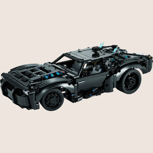 THE BATMAN - BATMOBILE™ - LEGO model of The Batman's Batmobile, a dark and powerful supercar.