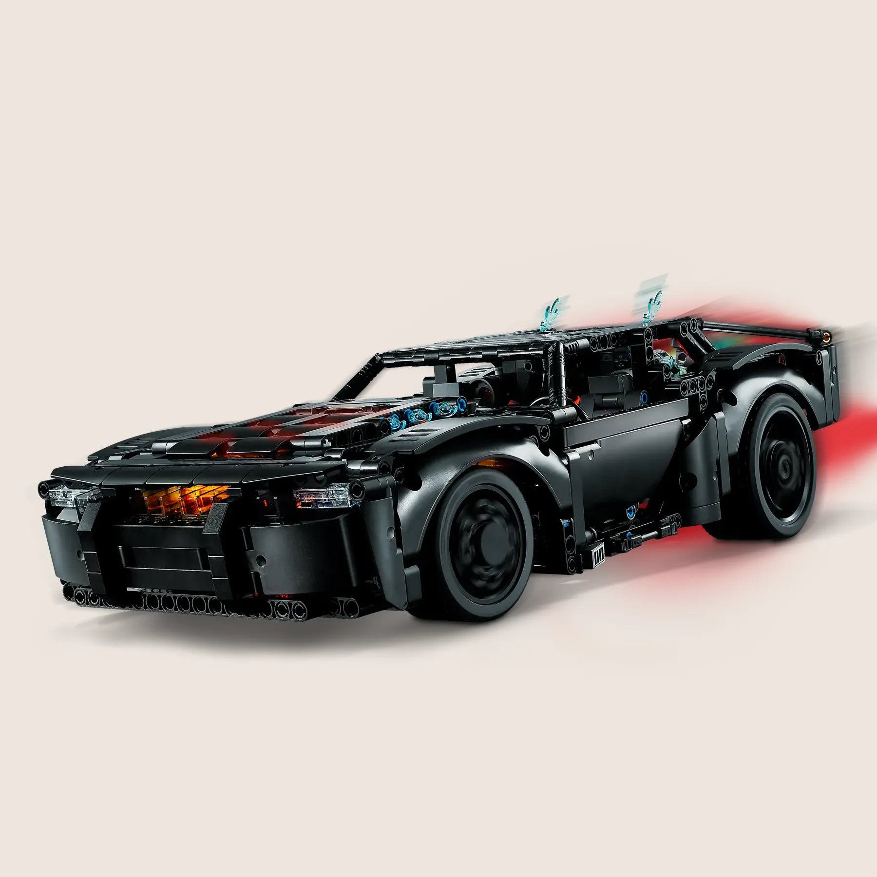 THE BATMAN - BATMOBILE™ - LEGO model of The Batman's Batmobile, a dark and powerful supercar.