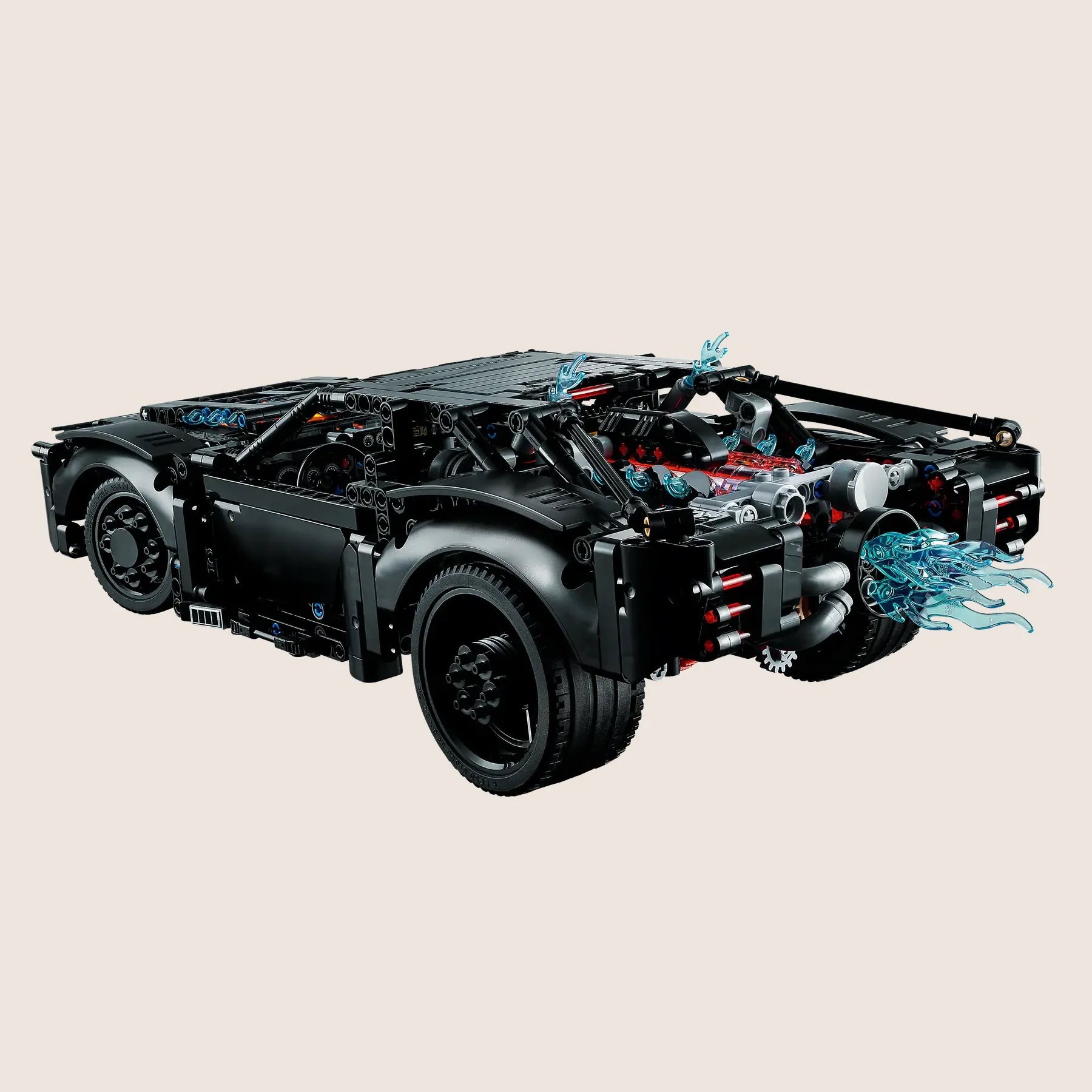 THE BATMAN - BATMOBILE™ - LEGO model of The Batman's Batmobile, a dark and powerful supercar.
