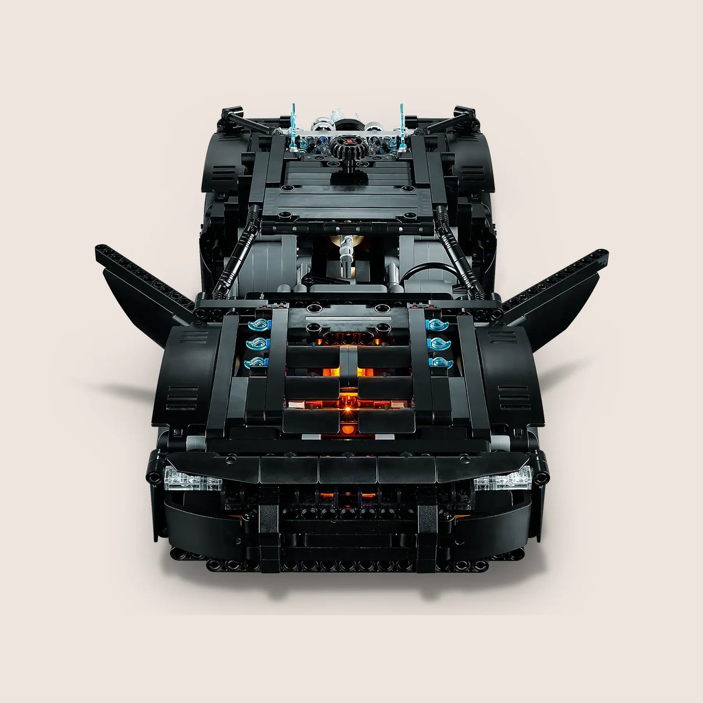 THE BATMAN - BATMOBILE™ - LEGO model of The Batman's Batmobile, a dark and powerful supercar.