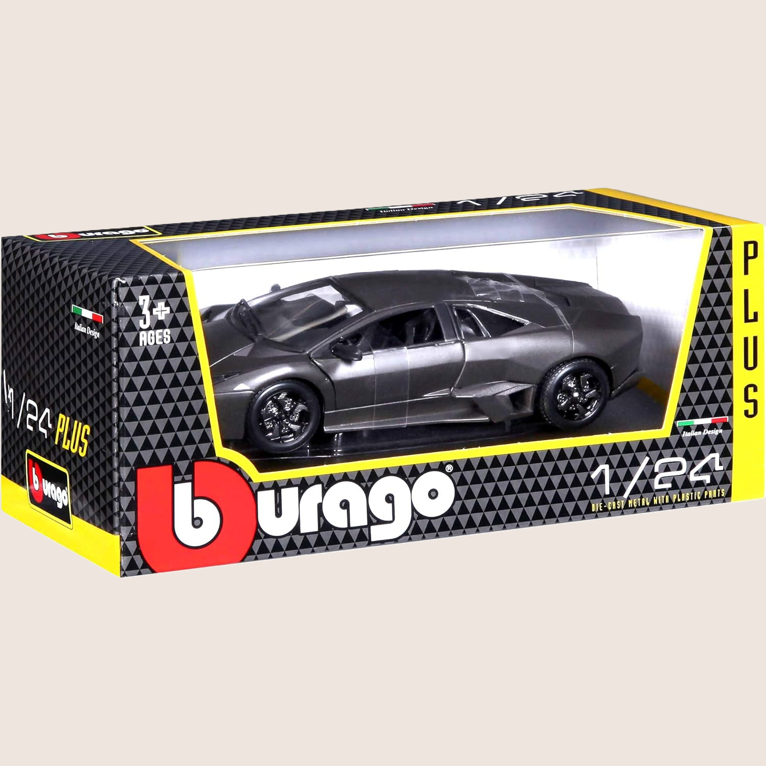 Bburago Lamborghini Reventón 1:24 scale car model with detailed design and authentic Lamborghini style