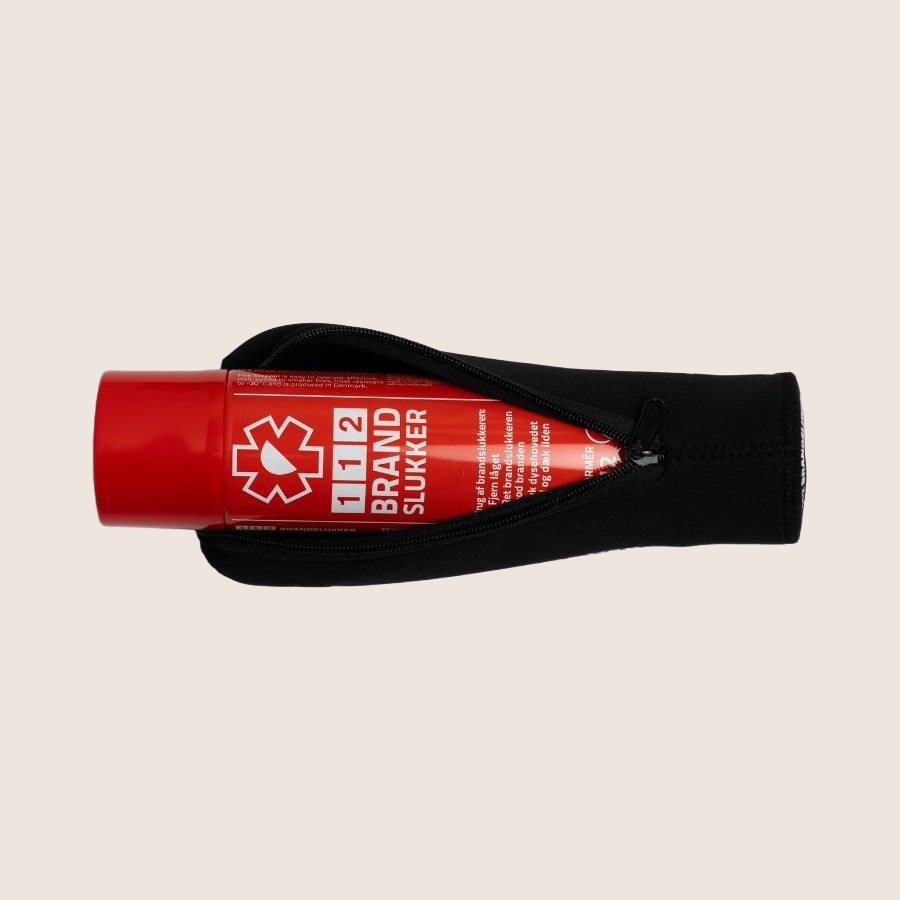 Classic Car House Fire Extinguisher - Elegant and functional fire extinguisher with Classic Car House design. Perfect for car enthusiasts who want safety with style in their garage, home or office. 