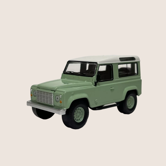 Land Rover Defender 1:43 - Accurately modeled 1:43 scale model of the rugged Land Rover Defender from Norev. Perfect for fans of off-road vehicles and collectors of classic 4x4 vehicles.