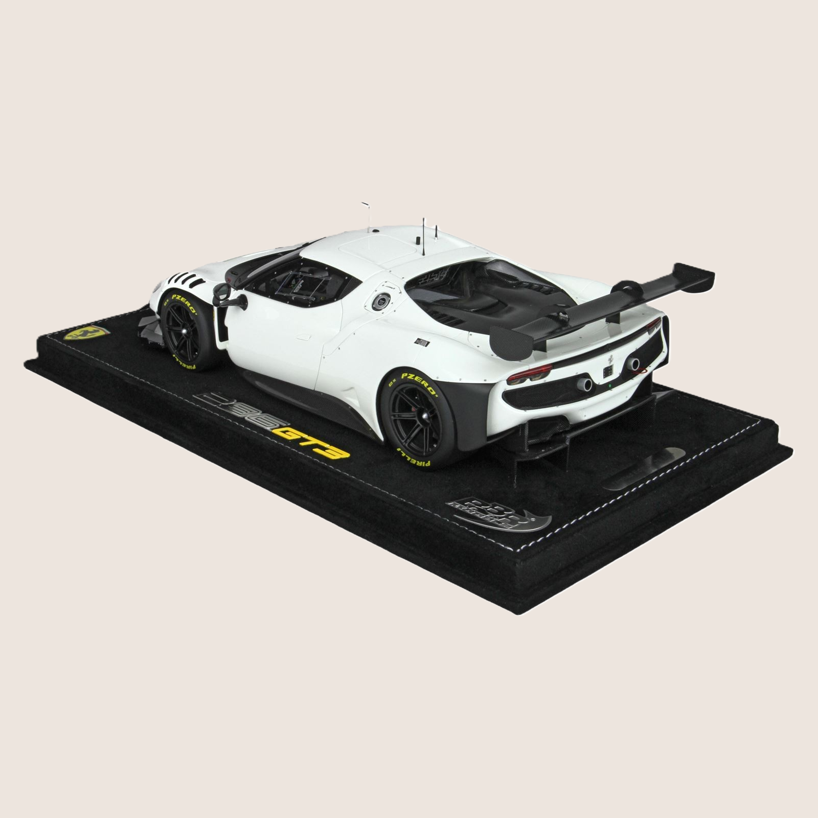 Limited BBR Rennsport Ferrari 296 GT3 2022 - 1:18 - Limited edition Ferrari 296 GT3 in 1:18 scale from BBR.