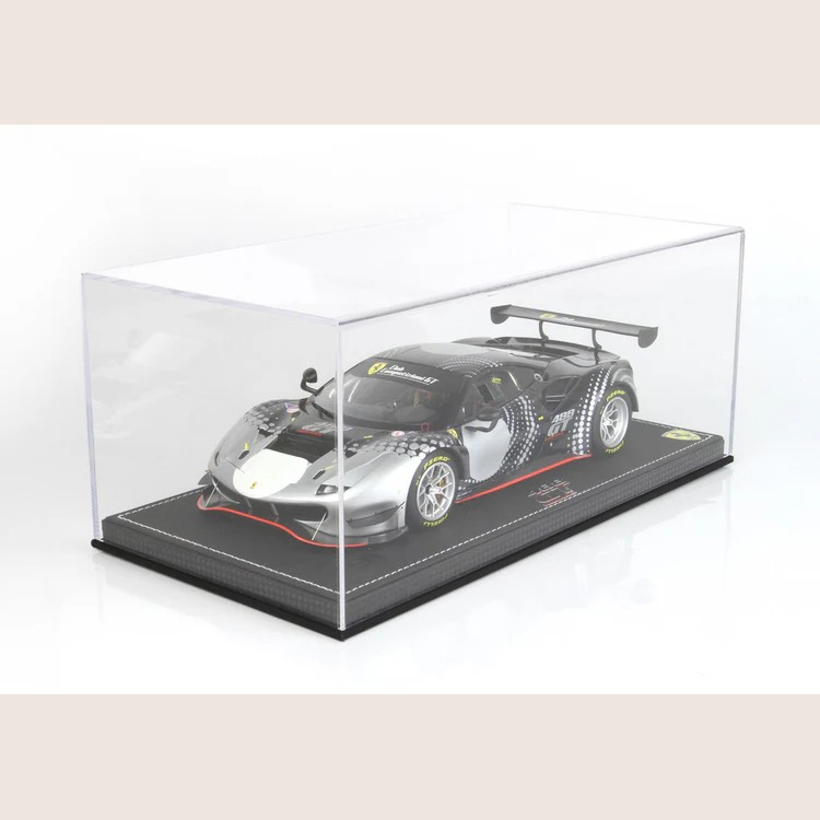 Ferrari 488 1:18 GT Livera Blu NART BBR - Exclusive 1:18 scale model of the Ferrari 488 in Blu NART livery from BBR.