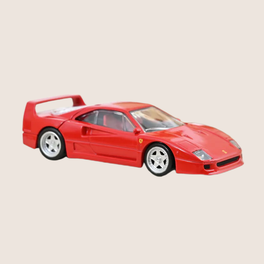 Ferrari F40 Red 1:43 Norev - Classic 1:43 scale model car with red paint, fine details and authentic reproduction of Ferrari's iconic supercar.