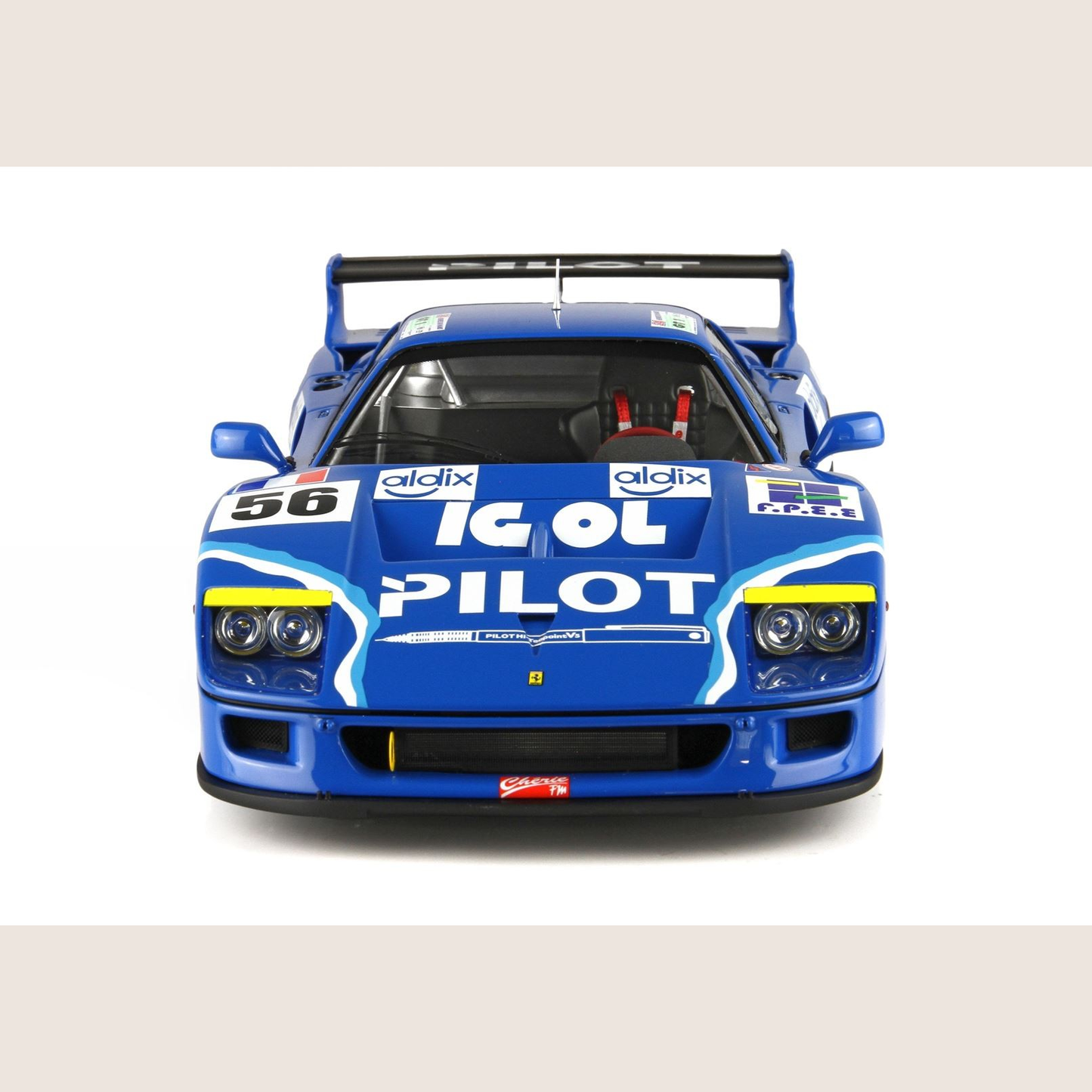 Ferrari F40 LM Le Mans 1996 Pilot Pen Racing 1:18 - Detailed model of the Ferrari F40 LM from Le Mans 1996.