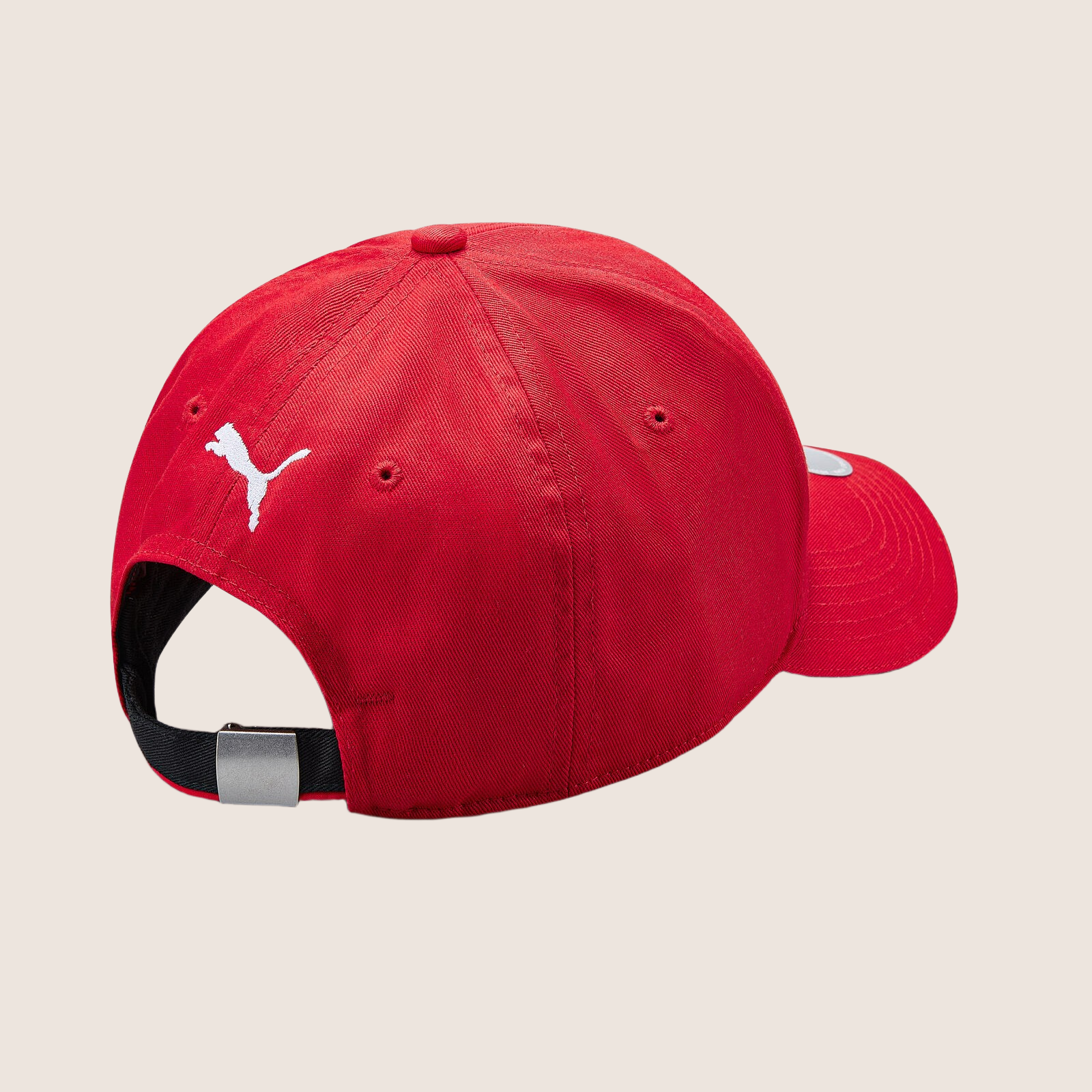 Scuderia Ferrari F1 Classic Cap - Red - Classic red cap with Scuderia Ferrari F1 logo. Designed for adults, ideal for Ferrari fans who want to show their support for the Formula 1 team in style.