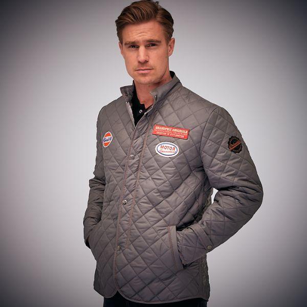 Gentlemen Driver Grey - Elegant gray jacket for gentleman drivers, for a sophisticated and comfortable look.