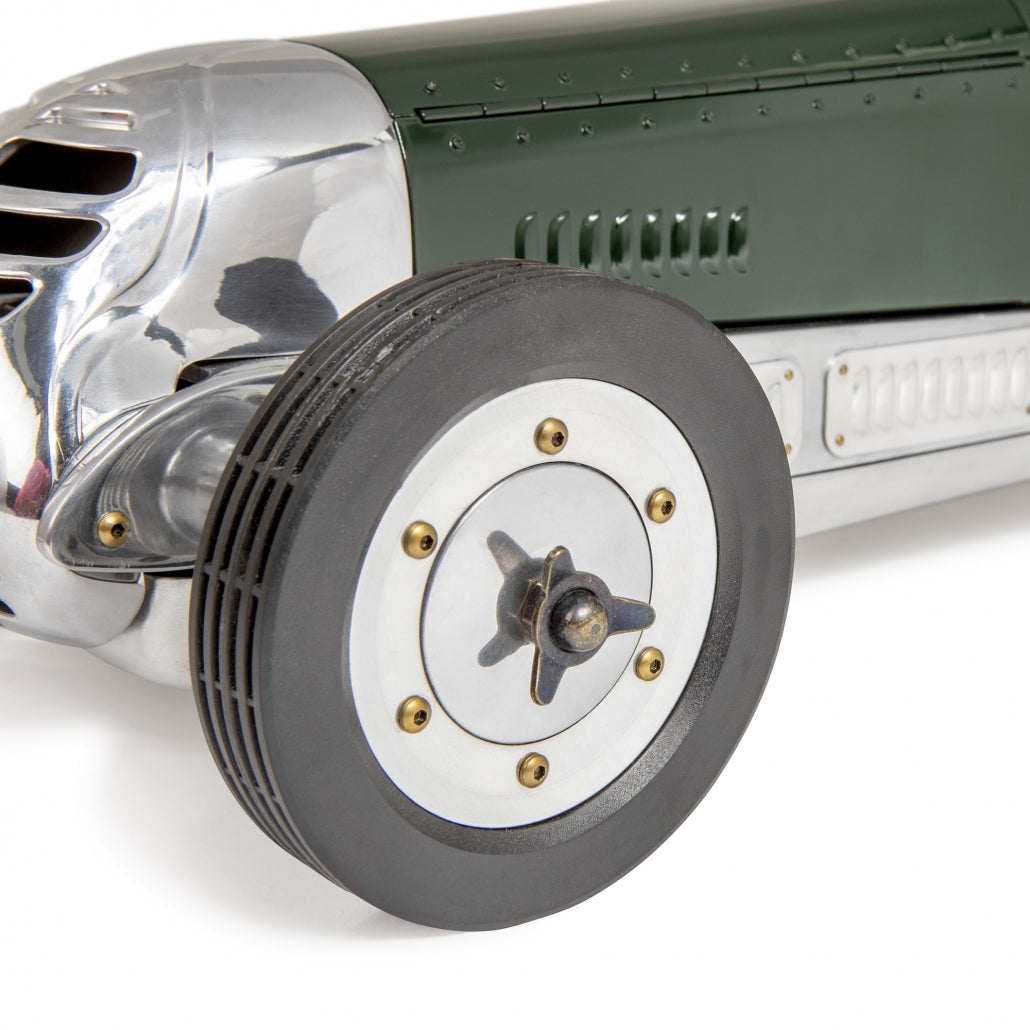 BB Korn Green Racer - Vintage-inspired racing car in green from BB Korn.