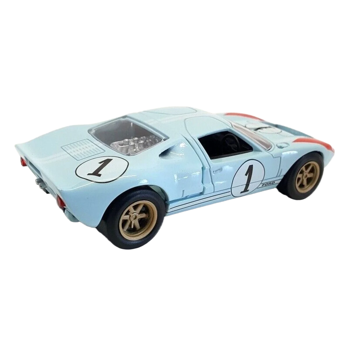 GT 40 Le Mans - 1:43 - Miniature model of the legendary Ford GT40 Le Mans race car.
