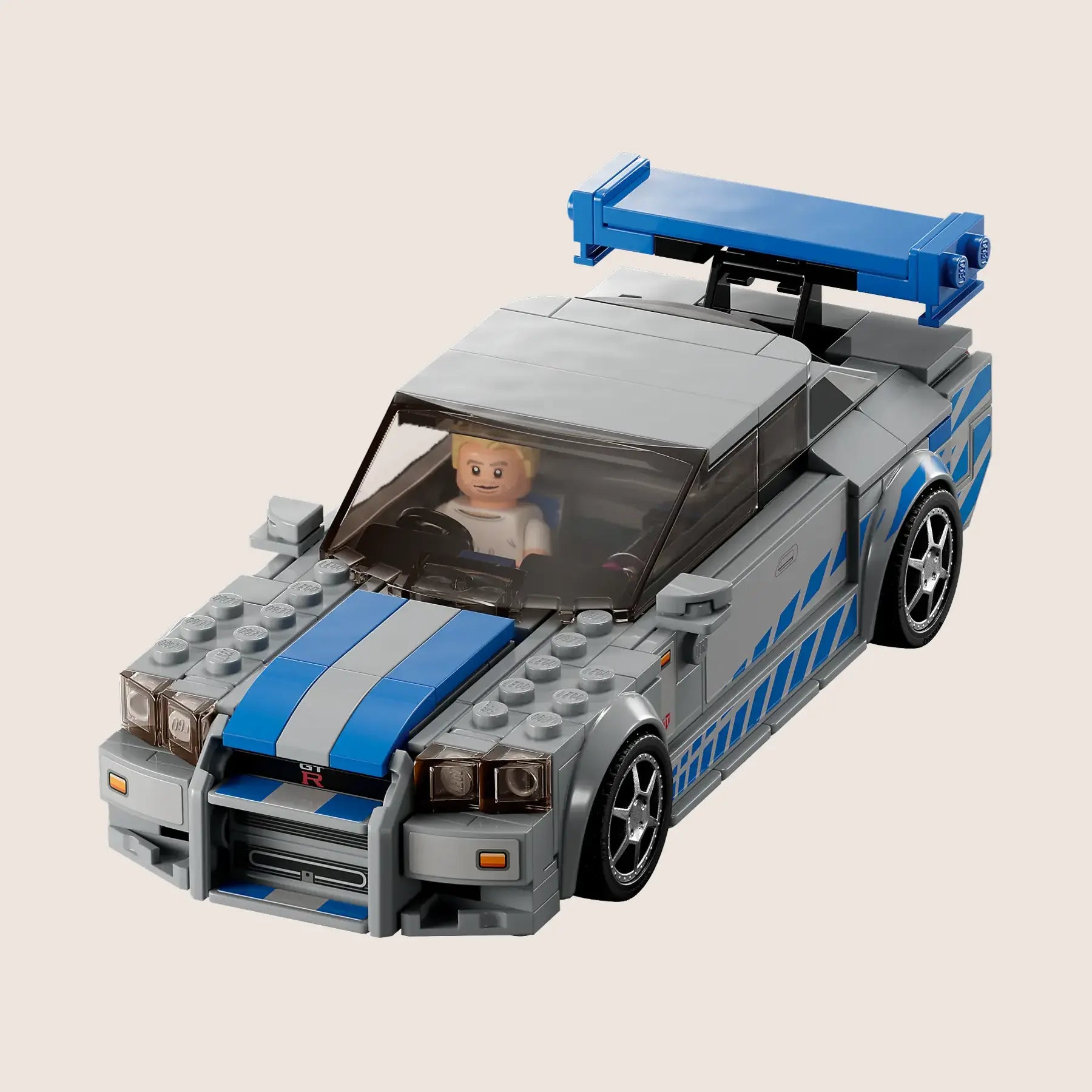 2 Fast 2 Furious Nissan Skyline GT-R (R34) - LEGO model of Brian O'Conner's legendary Skyline GT-R.