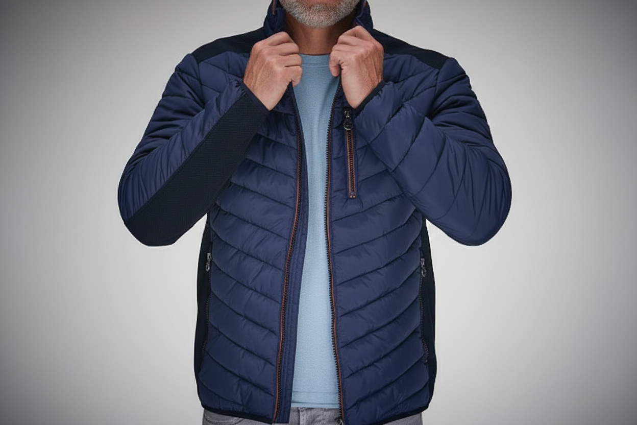 GPO Originals Gulf Hunter Jacket with classic Gulf details and racing-inspired design