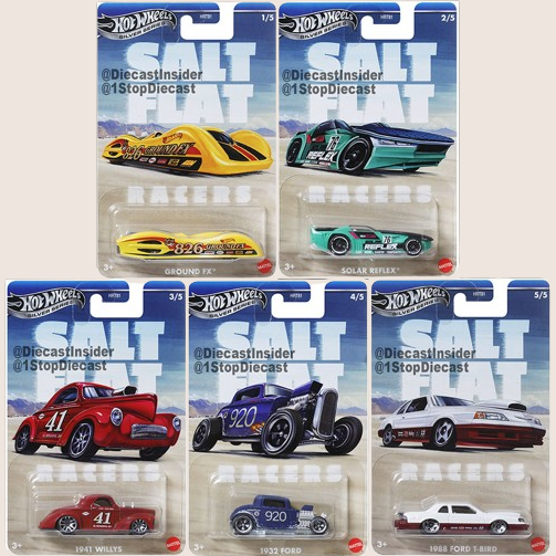 Hot Wheels Salt Flat Silver Series - Exclusive Hot Wheels Silver Series car, perfect for collectors.
