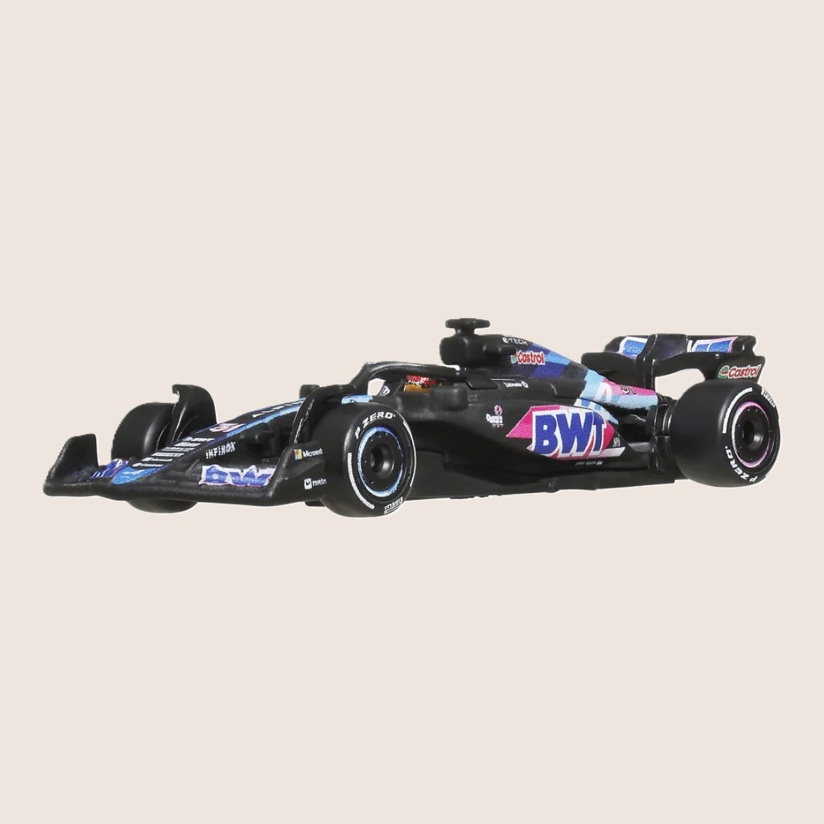 Hot Wheels F1 Racing Premium Alpine model car with authentic design and collector quality