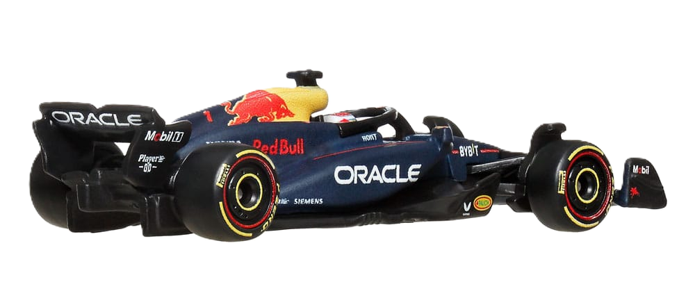Hot Wheels F1 Racing Premium Red Bull model car with detailed design and collector quality
