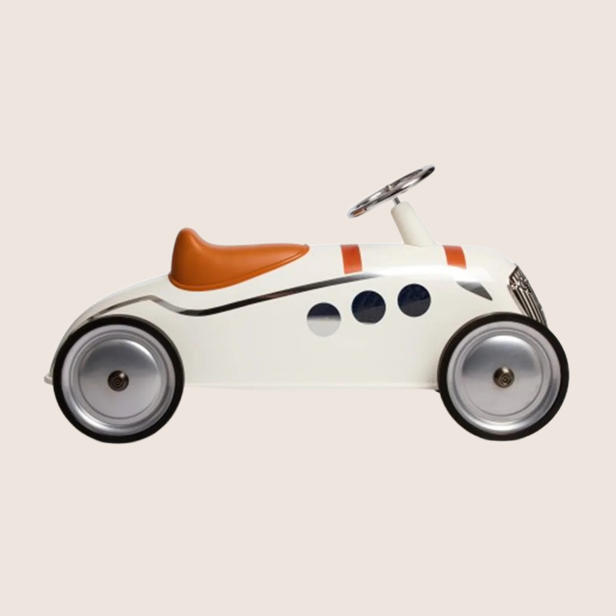 Baghera Rider Peugeot 402 Darl'Mat - stylish pedal car inspired by the classic Peugeot 402 Darl'Mat roadster, designed for kids with vintage looks and robust materials.
