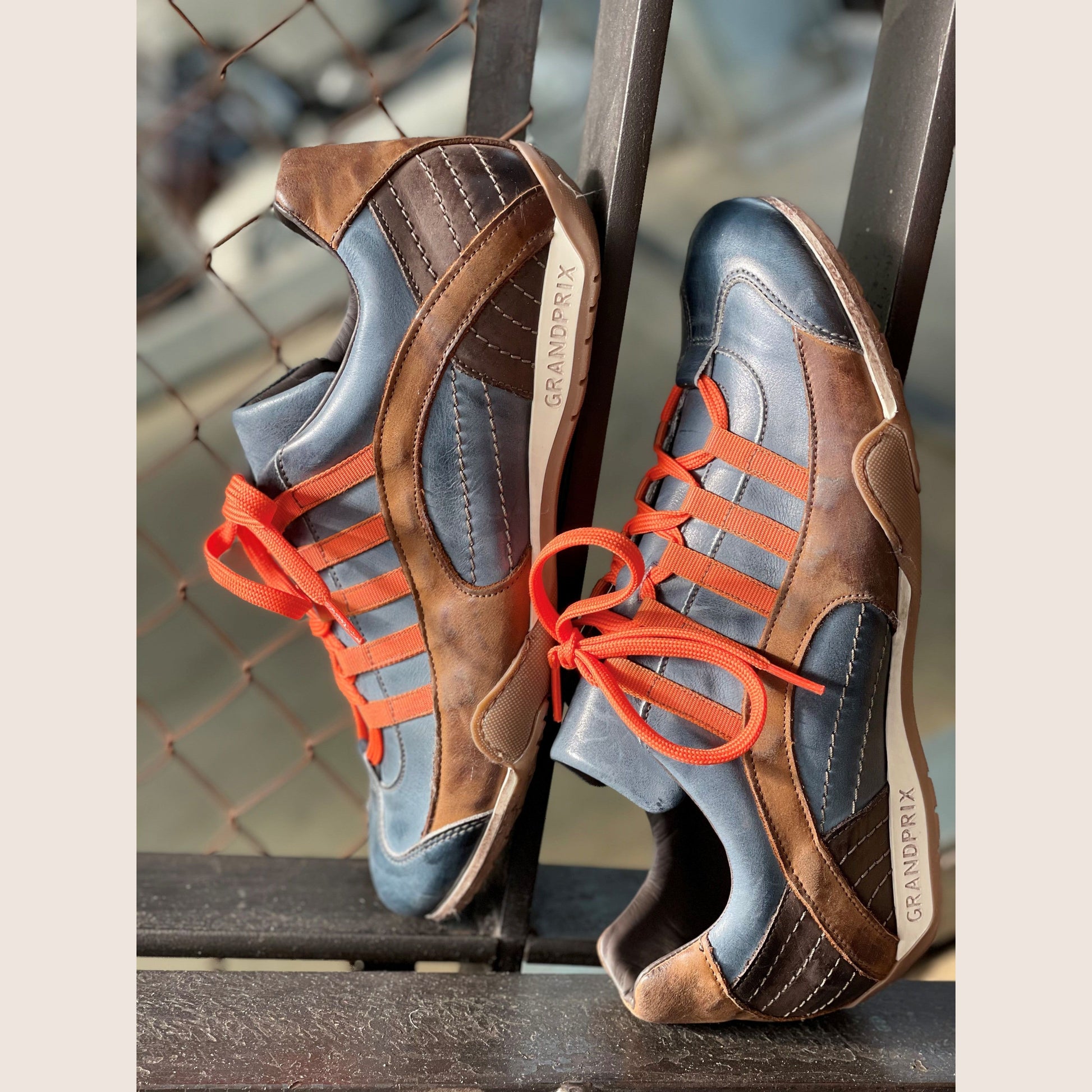 GPO Sneaker Monza - Stylish Monza Indigo sneaker, perfect for both everyday wear and car enthusiasts.