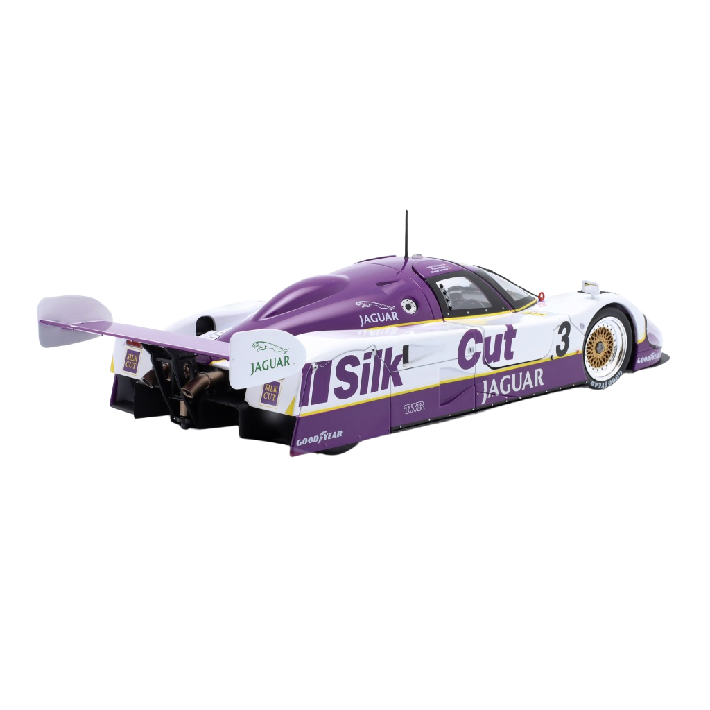 Le Mans Jaguar XJR-12 Winner 24h Le Mans Brundle - Model of Jaguar XJR-12, winner of Le Mans.