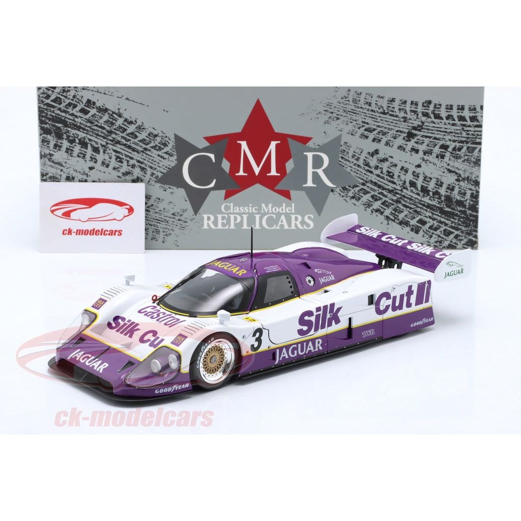 Le Mans Jaguar XJR-12 Winner 24h Le Mans Brundle - Model of Jaguar XJR-12, winner of Le Mans.