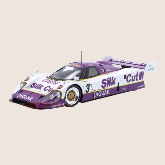 Le Mans Jaguar XJR-12 Winner 24h Le Mans Brundle - Model of Jaguar XJR-12, winner of Le Mans.