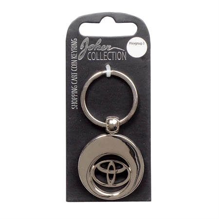 Coin Keychain with Car Brand