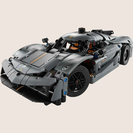 LEGO Speed Champions Koenigsegg Jesko Absolut - Authentic LEGO model of the Jesko Absolut hypercar with advanced details and streamlined design. Perfect for collectors and fans of extreme performance.