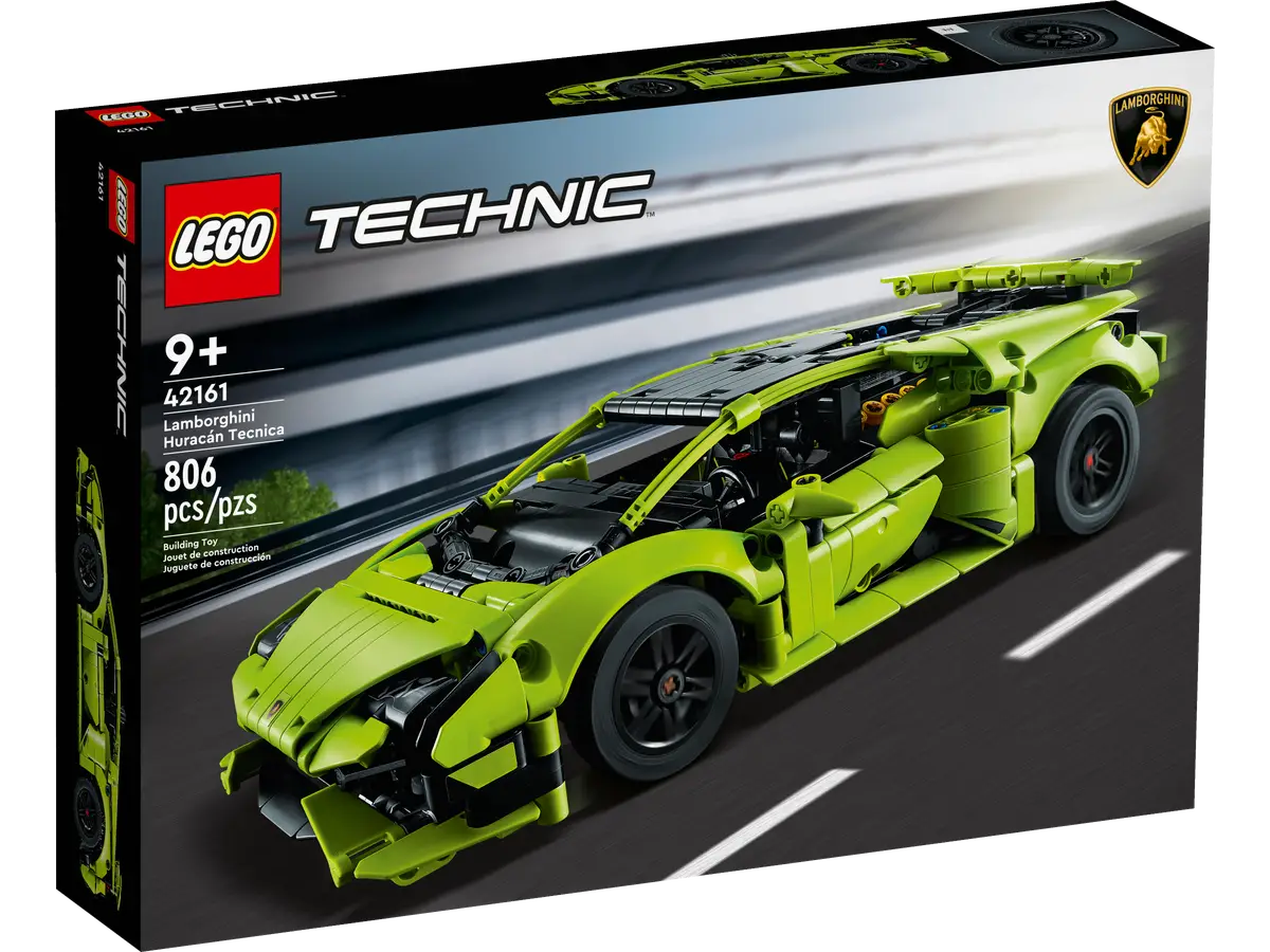 LEGO Speed Champions Lamborghini Huracán Technica - LEGO model of the Huracán Technica with authentic details and motorsport-inspired design. Perfect for collectors and car enthusiasts alike.