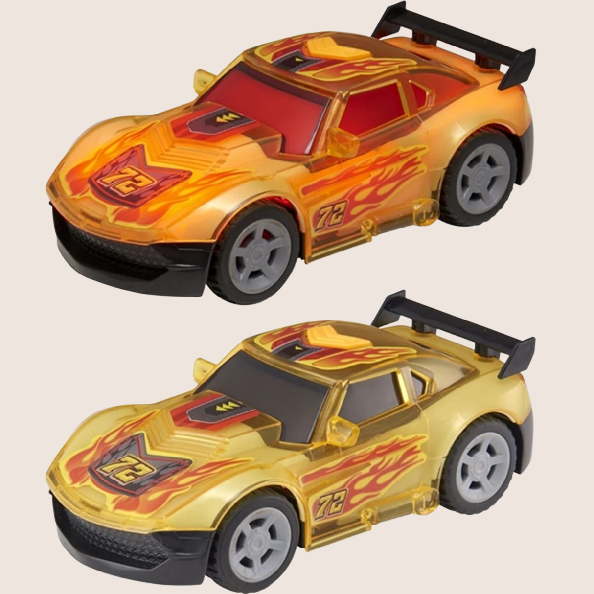 Street Mini Light Up Cars - Small toy cars with lights that activate during play. Perfect for action-packed play and entertainment in dark environments.