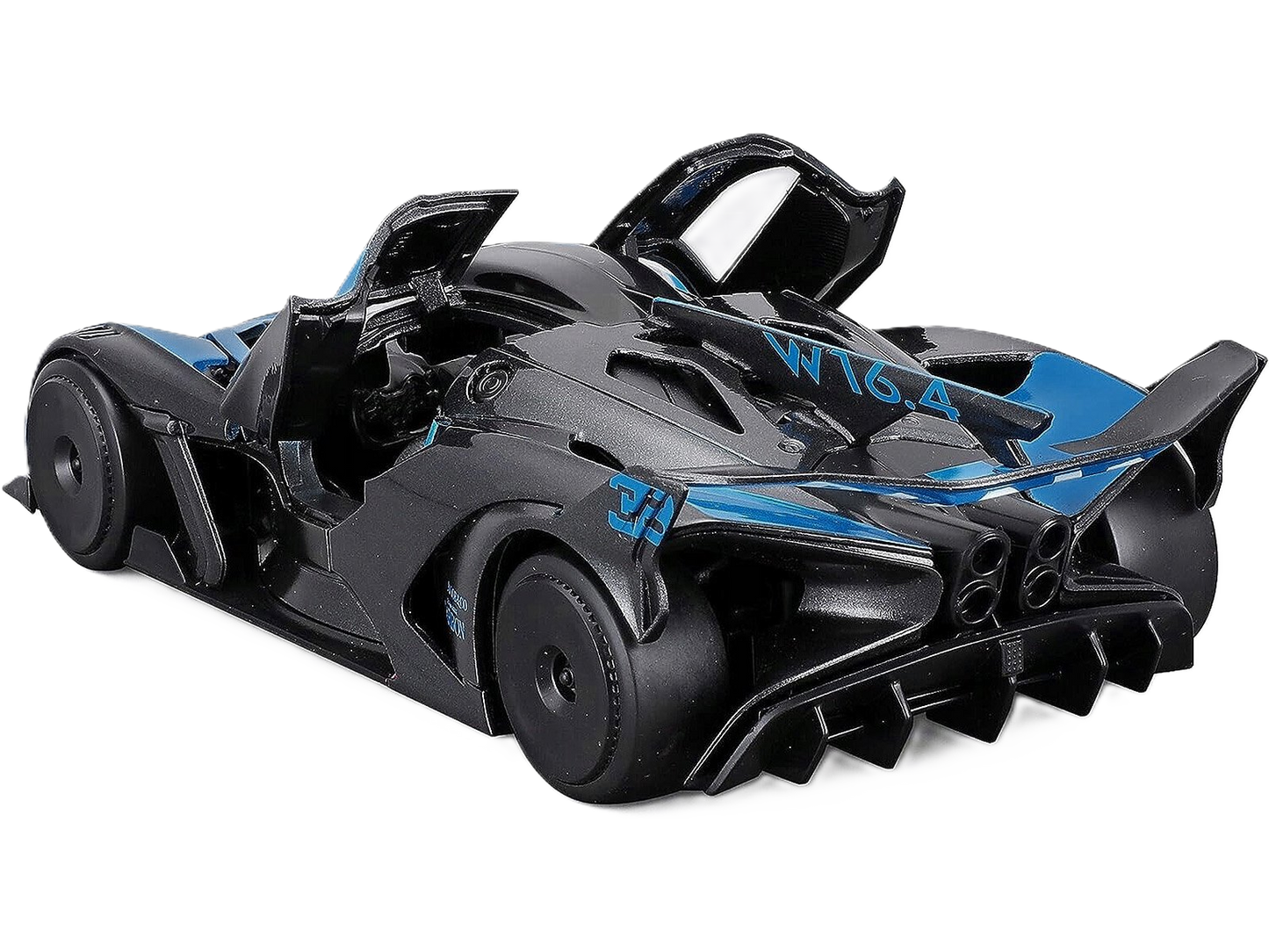 Maisto Bugatti Bolide 1:24 car model in blue with detailed design and authentic supercar style
