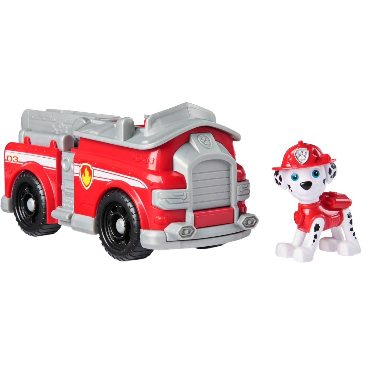 Paw Patrol Marshall Fire Engine Camion De Pompiers - Paw Patrol fire engine with Marshall, fun and exciting toy.