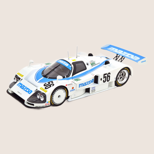 Mazda 787 B no. 56 Le Mans 1991 - 1:18 KK-Scale - Magnificent 1:18 scale model of the Mazda 787B from Le Mans 1991.