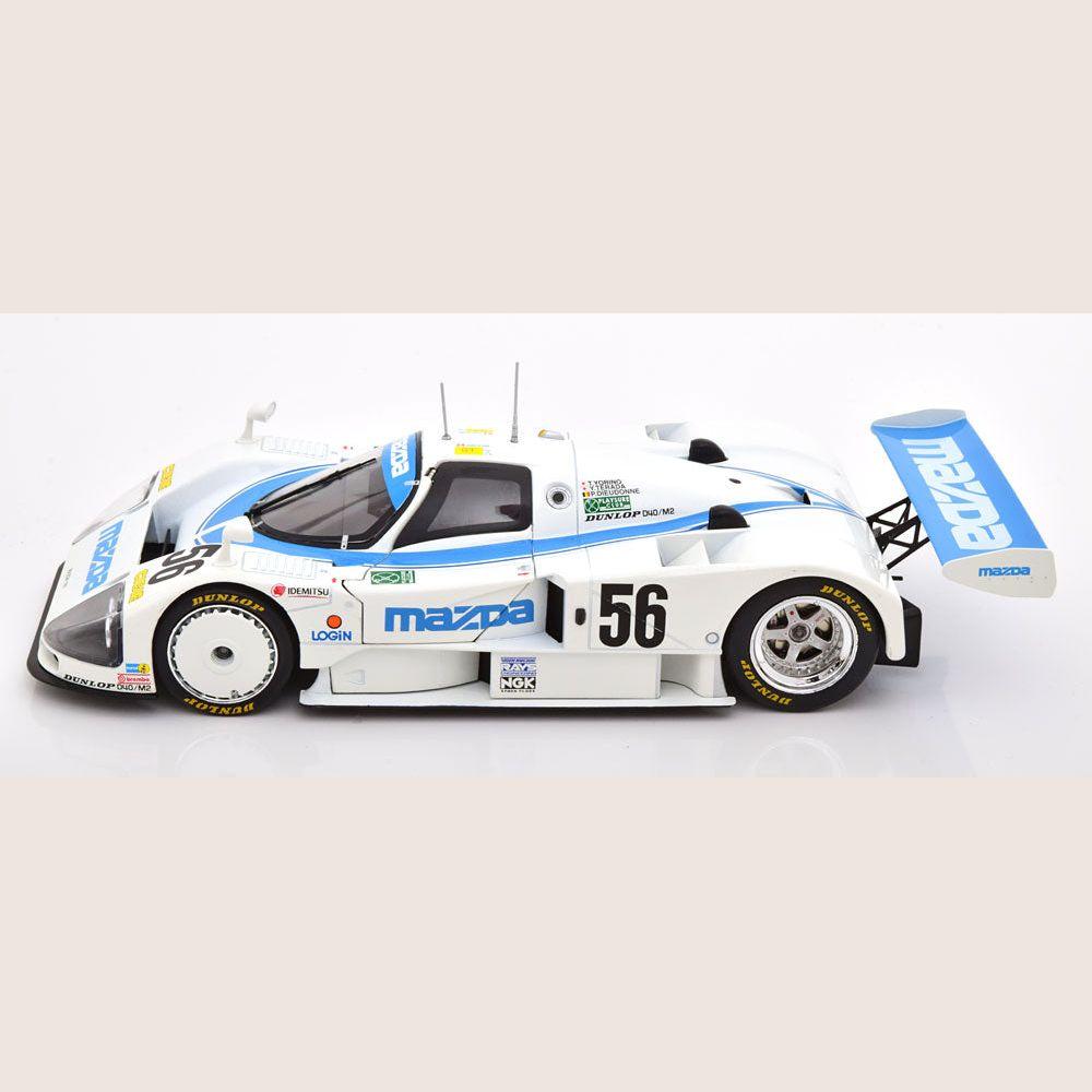 Mazda 787 B no. 56 Le Mans 1991 - 1:18 KK-Scale - Magnificent 1:18 scale model of the Mazda 787B from Le Mans 1991.