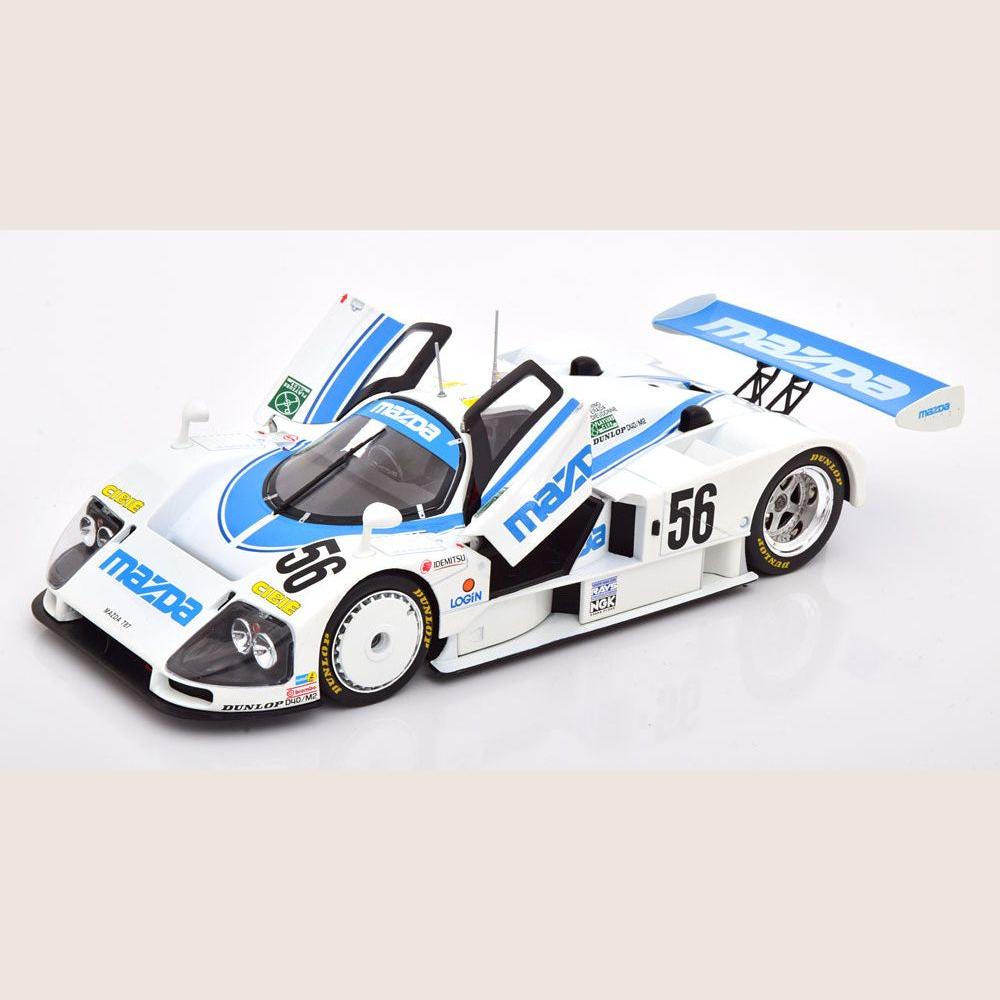 Mazda 787 B no. 56 Le Mans 1991 - 1:18 KK-Scale - Magnificent 1:18 scale model of the Mazda 787B from Le Mans 1991.