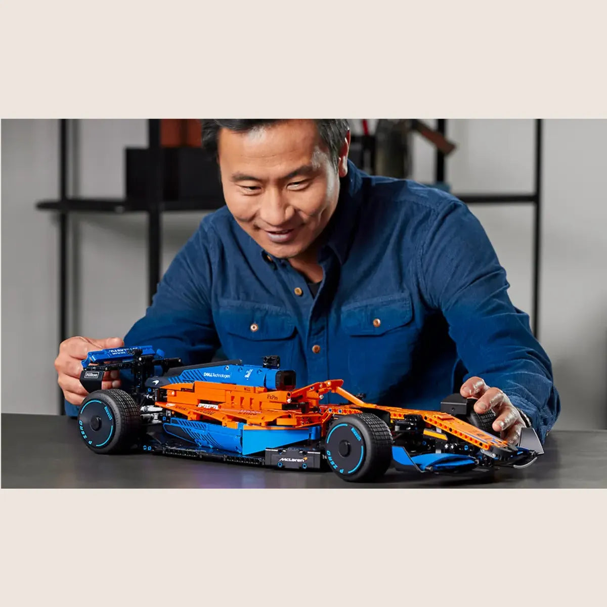 McLaren Formula 1 Race Car - LEGO model of the McLaren F1 racer, perfect for motorsport enthusiasts.