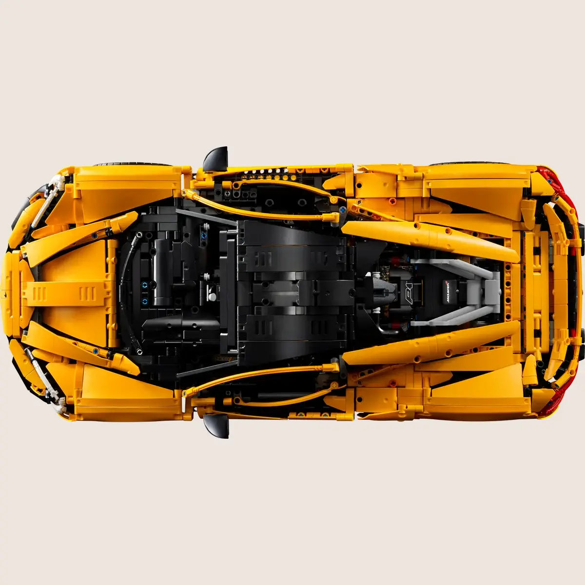 McLaren P1 - LEGO Speed Champions model of the McLaren P1, a hypercar with an aerodynamic design.