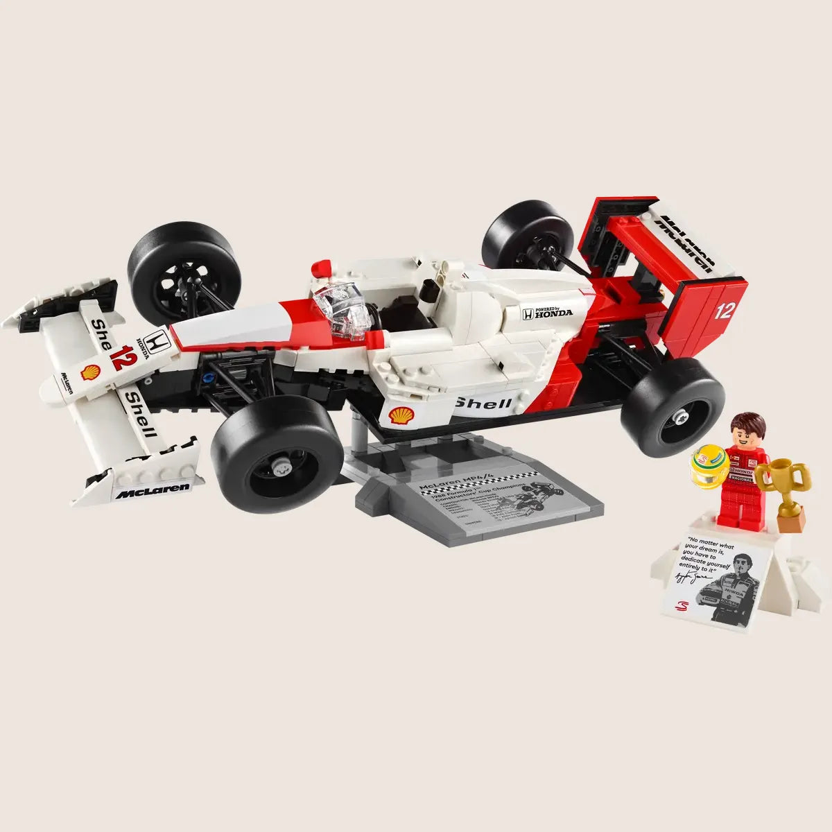 McLaren Senna - LEGO Speed Champions model of McLaren Senna, a tribute to the legendary racing driver.