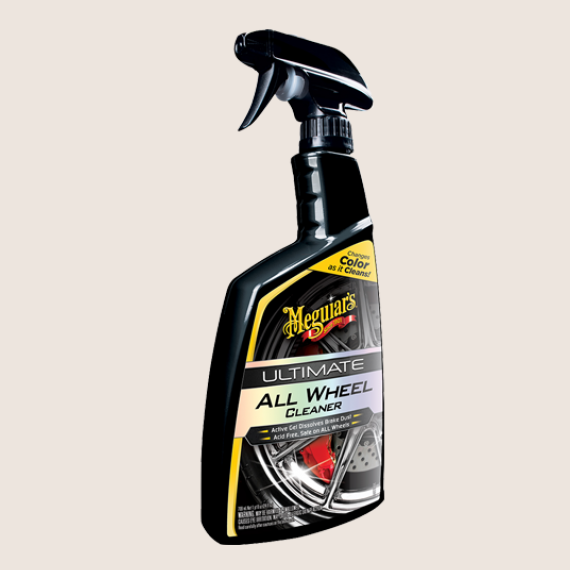 Ultimate All Wheel Cleaner is Meguiar's most effective wheel cleaner yet.