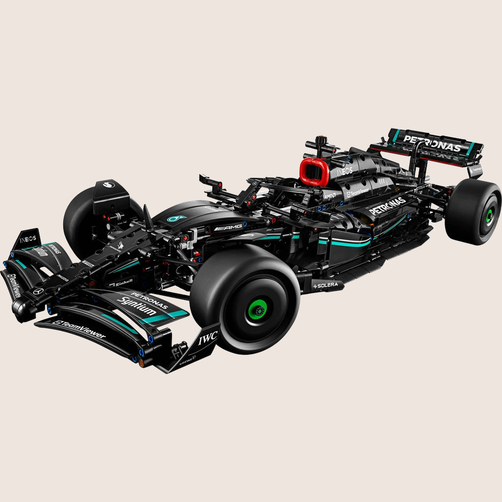 Mercedes-AMG F1 W14 E Performance (Large) - LEGO Technic large-scale model of the Mercedes-AMG F1 W14 E Performance.