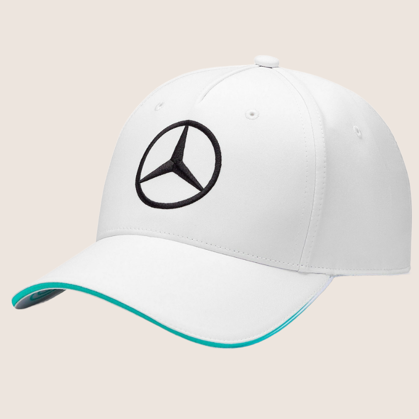 Mercedes-AMG Petronas F1 Team Cap - Official cap from the Mercedes-AMG Petronas Formula One Team. Comfortable fit and iconic design for true F1 fans.