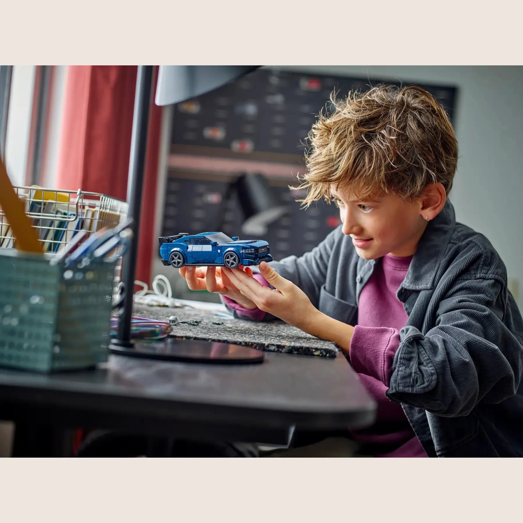 Ford Mustang Dark Horse - LEGO model of the powerful Ford Mustang Dark Horse.