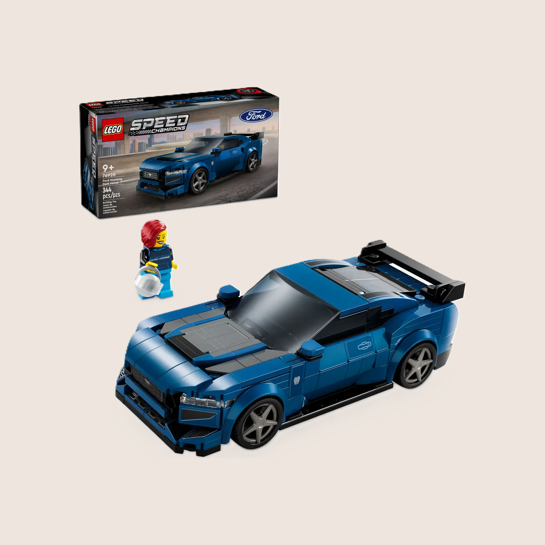 Ford Mustang Dark Horse - LEGO model of the powerful Ford Mustang Dark Horse.