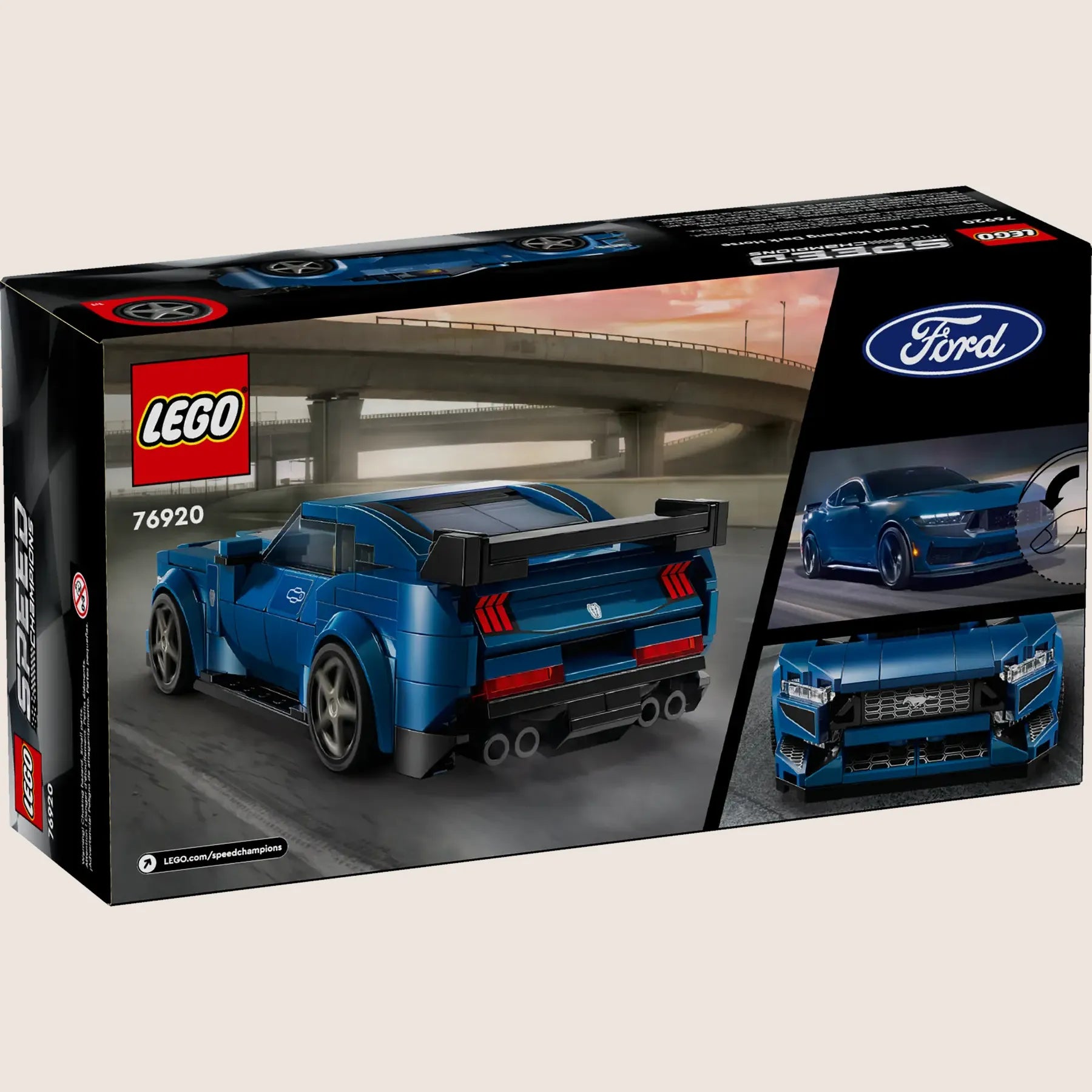 Ford Mustang Dark Horse - LEGO model of the powerful Ford Mustang Dark Horse.