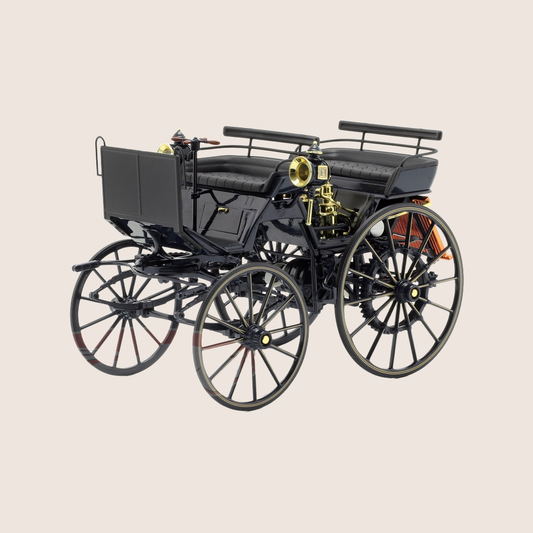 Mercedes Benz Daimler Motorkutsche (1886) - Historical model of Daimler's first motor vehicle from 1886.