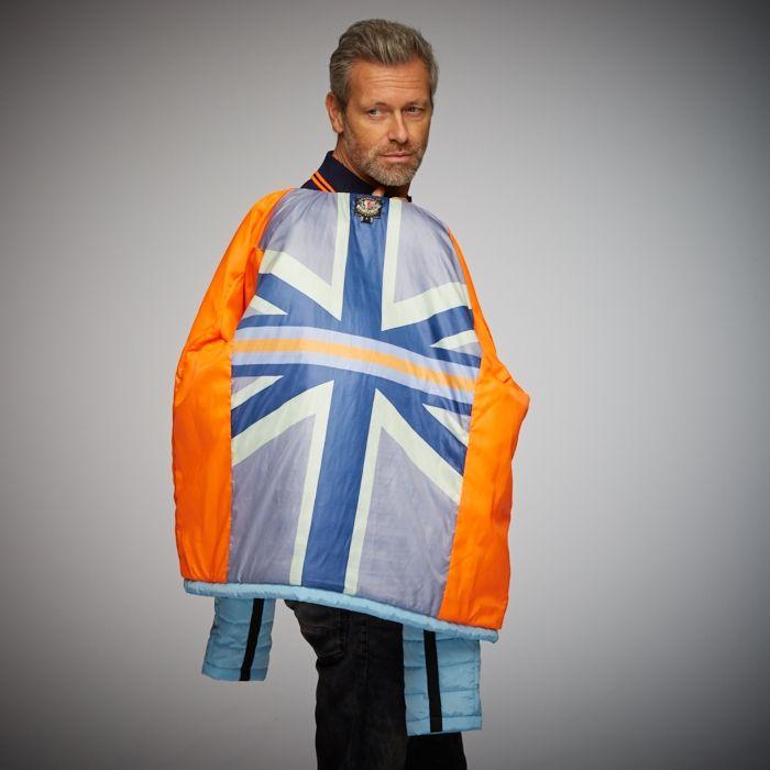 Performance Jacket (Sky Blue) - Performance jacket in sky blue, stylish and functional.