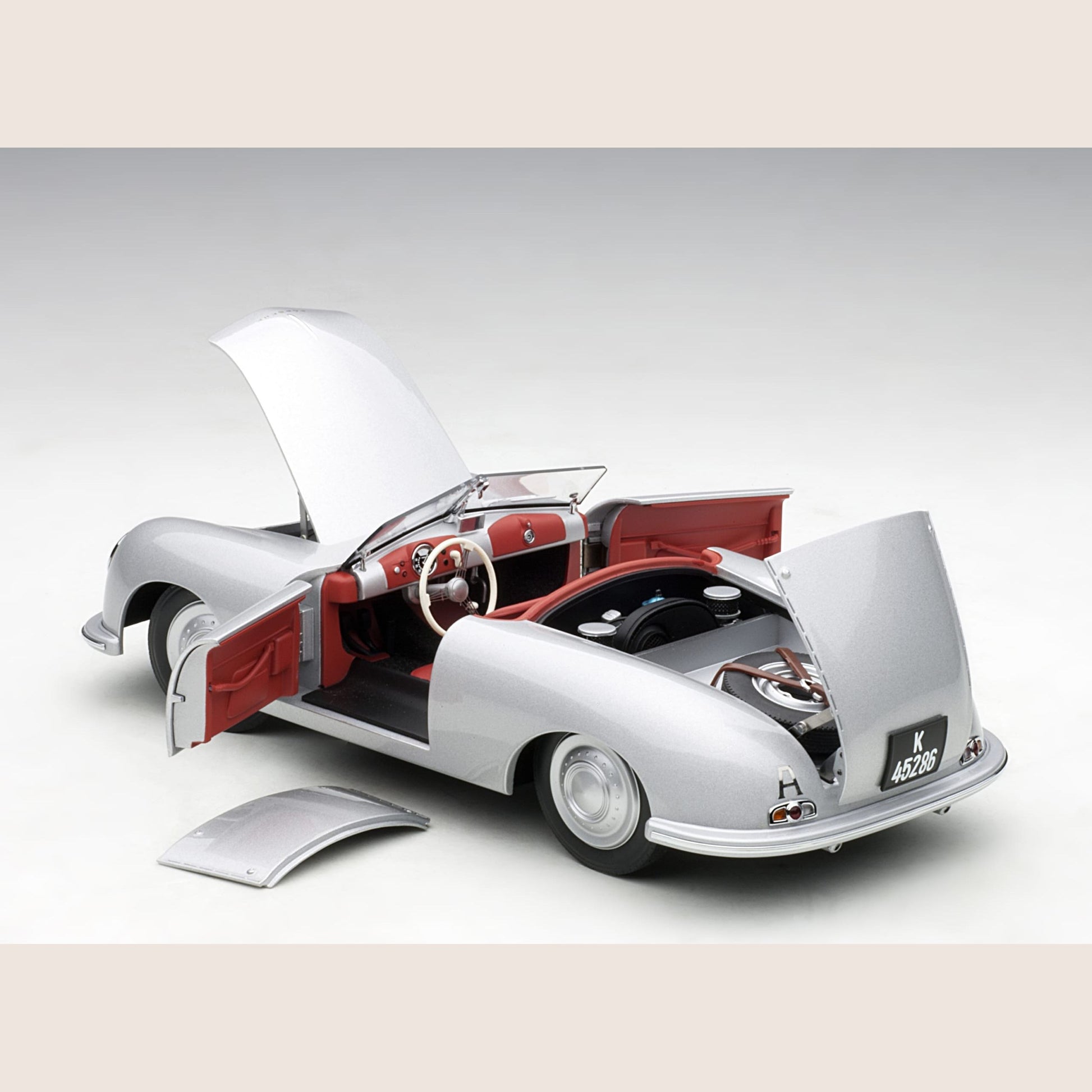 Porsche 356 NR. 1 1:18 - 1:18 scale model of the first Porsche 356, an iconic classic from 1948.