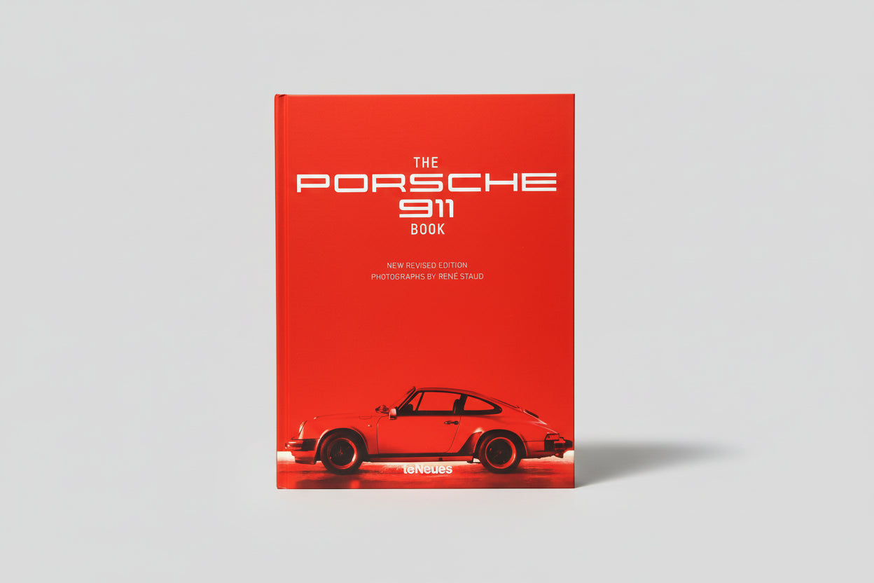 Porsche 911 - Book - Red - A special edition of the history of the Porsche 911, designed in a red theme edition.