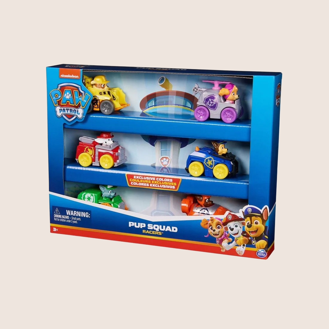 Paw Patrol Pup Squad Racer 6 - Paw Patrol racing car, perfect for little adventurers.