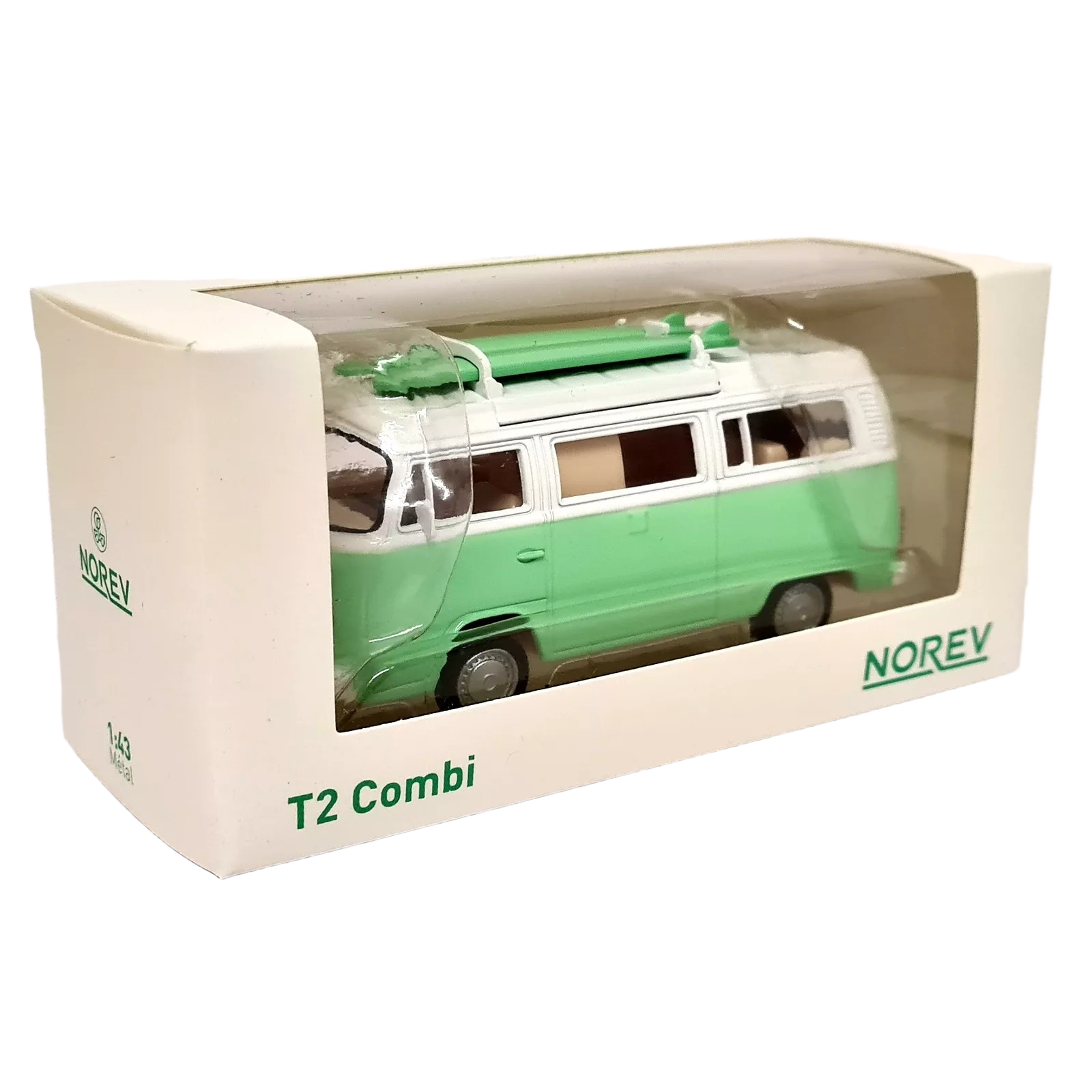 Volkswagen T2 Combi 1:43 Norev - Miniature model of the VW T2 Combi, perfect for VW fans.